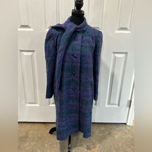 BROMLEY WOMENS VINTAGE MOHAIR COAT SIZE PM